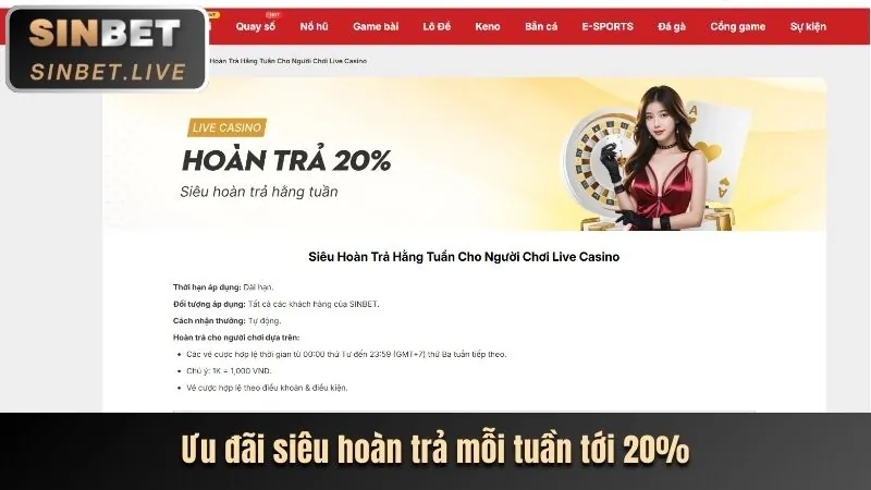 Thưởng VIP bet188